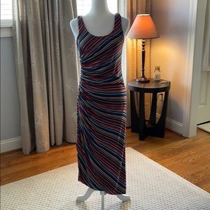 Multicolor stripe Bailey/44 tank dress
